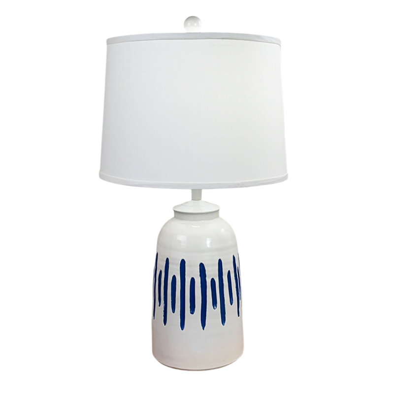 GRAND POT AVEC LIGNES IVOIRE / MATIN, Crème, crème, Crème, crème