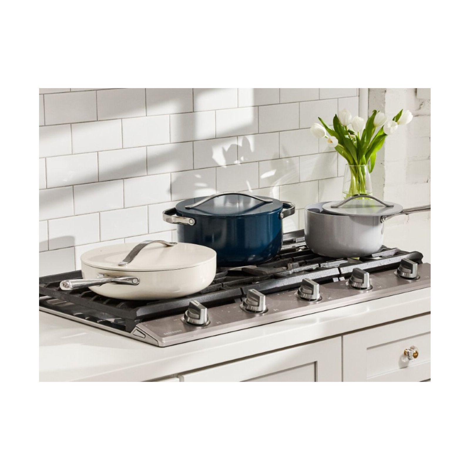 Caraway 6.5Qt Nonstick Ceramic Dutch Oven, Navy