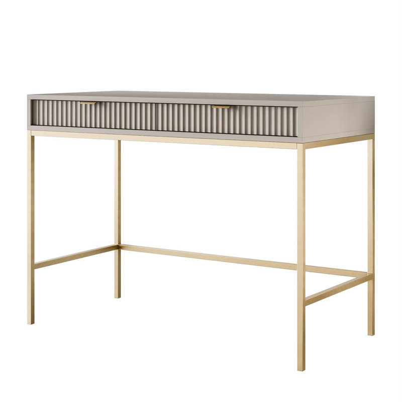 104cm Console Table, Gold