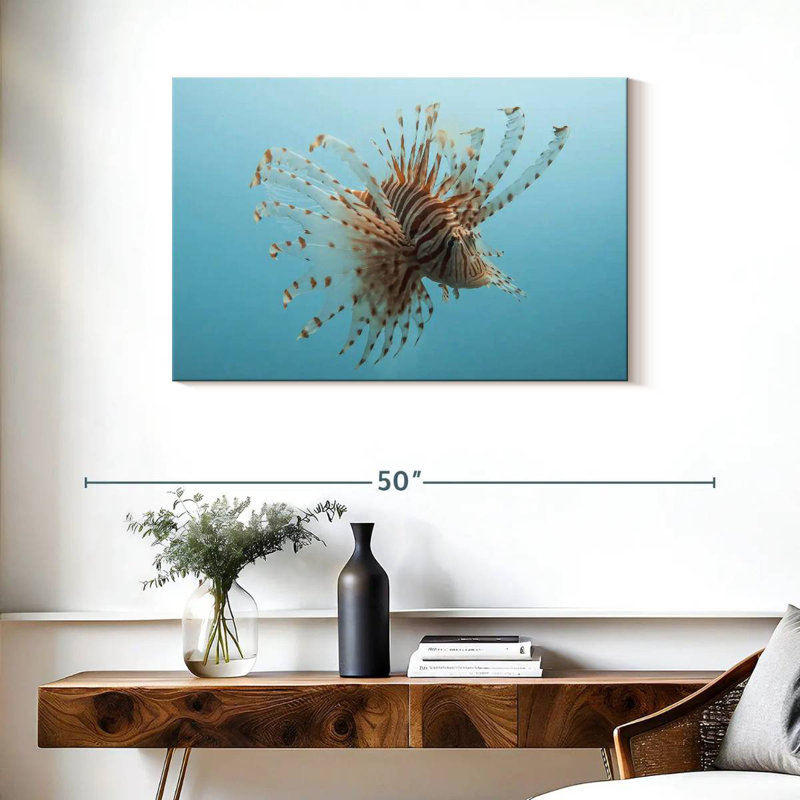 Brampt Underwater Lionfish Figure, 24" H x 36" W