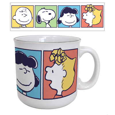Peanuts - Colour Quad 20oz. Camper Mug
