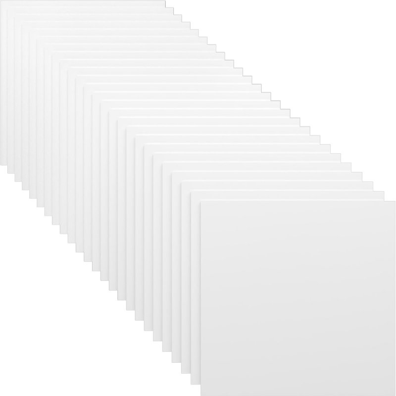 Panneaux de loisirs en PVC, H 7,75 po x l 7,75 po x P 1 po