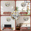 Horloge murale Winter Cabin