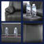 Ensemble de salon inclinable 3 pièces Adheen