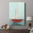 Small Sail II -Custom Wrapped Gallery Cavas-1627486685