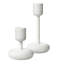 2 Piece Nappula Small Metal Candlestick Set