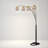 Modern Style Multi-head Floor Lamp,Classic Luxury Sleek Multi-head Floor Arc Lamp,84"H