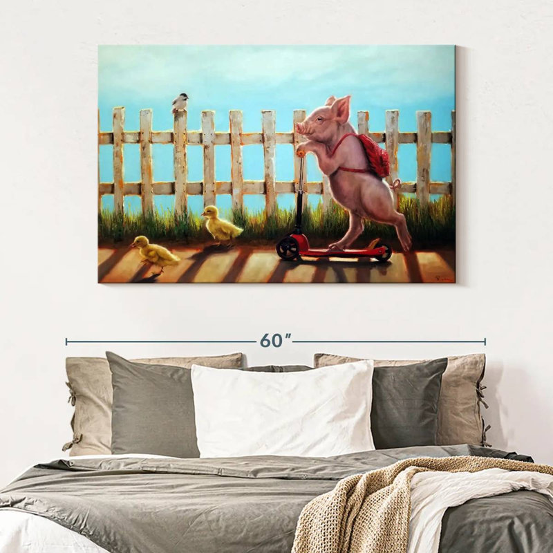 Summer Stroll, 34" H x 51" W