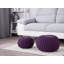 Arne 50cm Wide Round Pouf Ottoman-40552922
