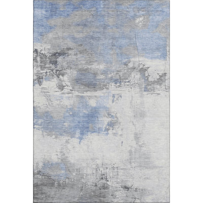 Premium Machine Washable Mehara AMF1685 Abstract Rug