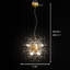 Lustre sphérique spoutnik 9 lumières Kristoff-612950275