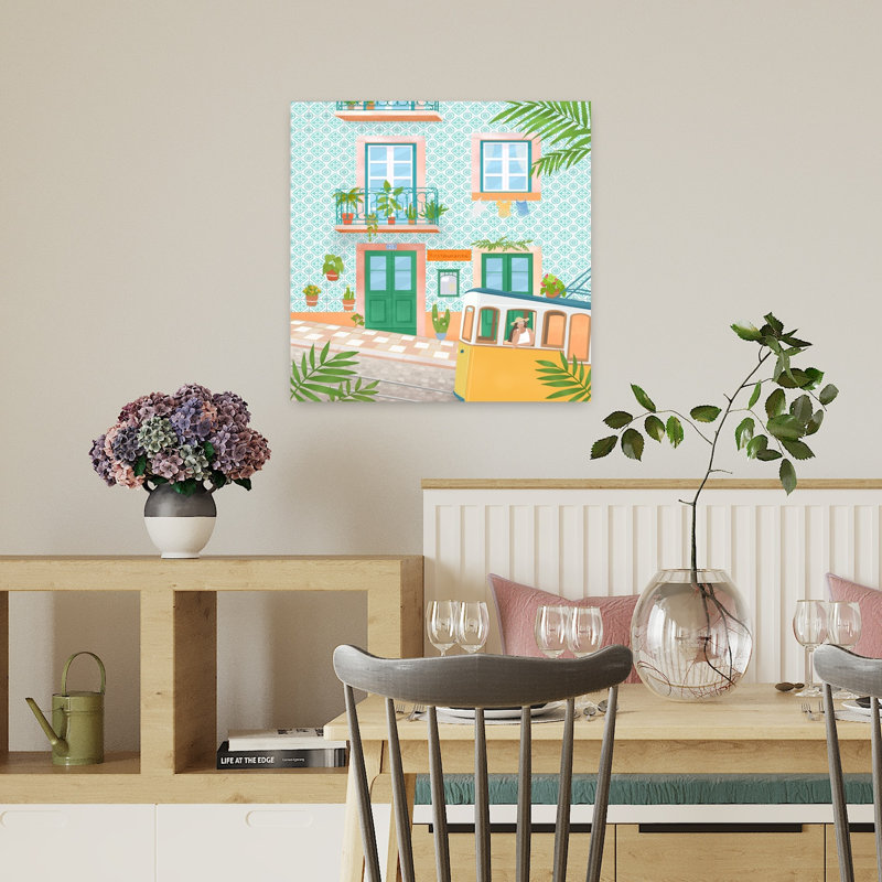Art contemporain, architecture contemporaine, art urbain, H 18 po x l 18 po