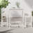 Lowene 2 - Person Wood Patio Dining Set with Rectangular Table-1048864557