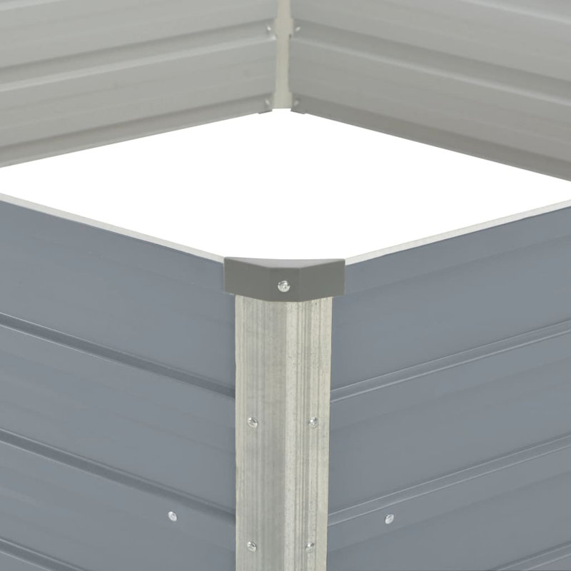 Laurist Metal Raised Garden Bed