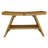 EcoDecors' Serenity 30" W, Teak Rectangular, Teak Shower Bench, small teak shower seat, in Earthy Teak-1702262837