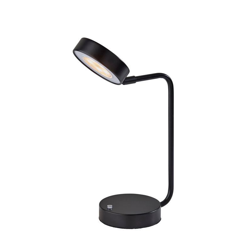 Lampe de bureau à DEL sans fil Amari, Noir