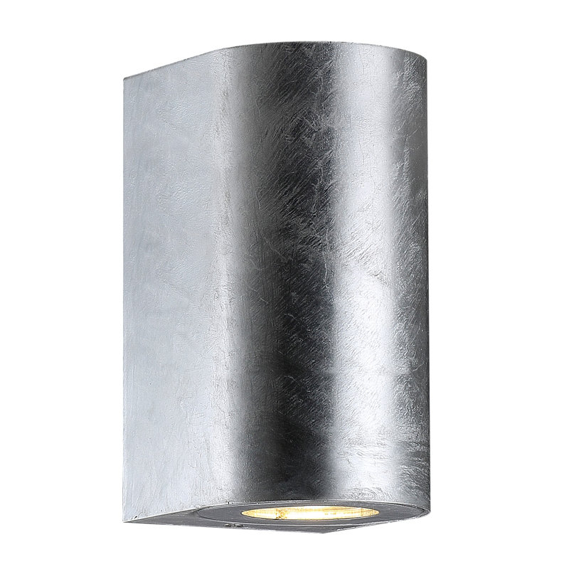 17cm H Outdoor Sconce, Galvanized