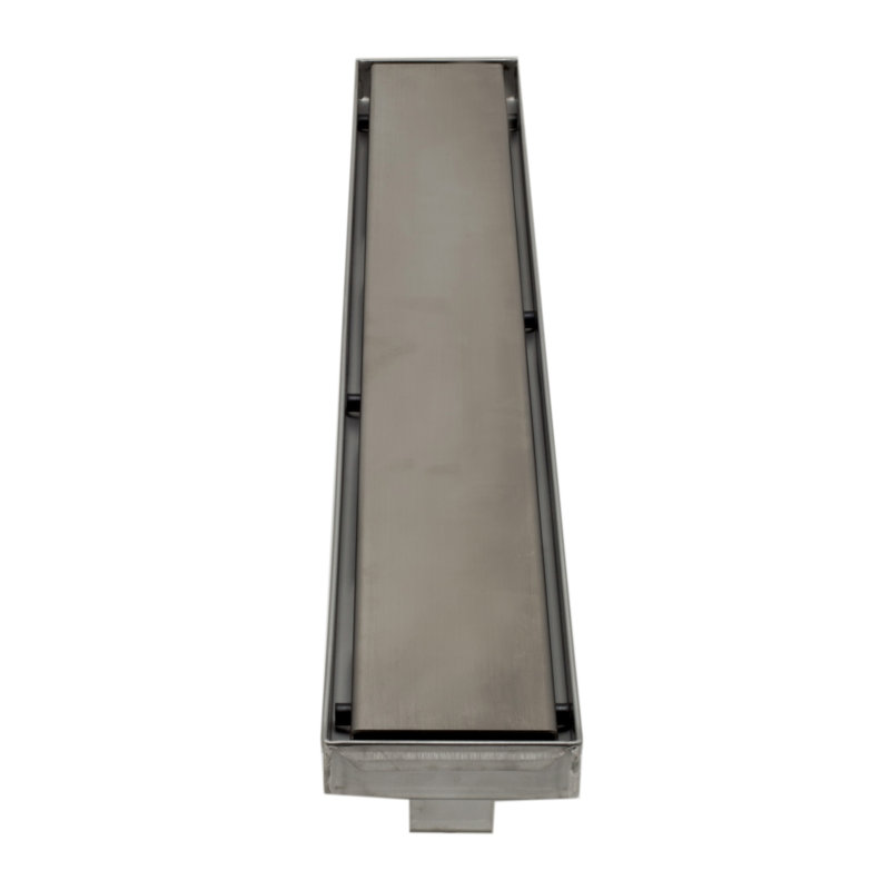 3'' W Grid, Brushed Stainless Steel