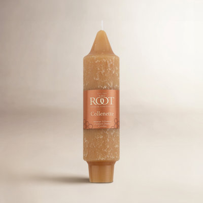 Unscented Taper Candle