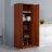 Buzia 63" 2-Door Kitchen Pantry, Freestanding Storage Cabinet with 5-tier Shelving and 2 Adjustable Shelves,wood-1164482555