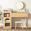 Dressing Table with LED Mirror