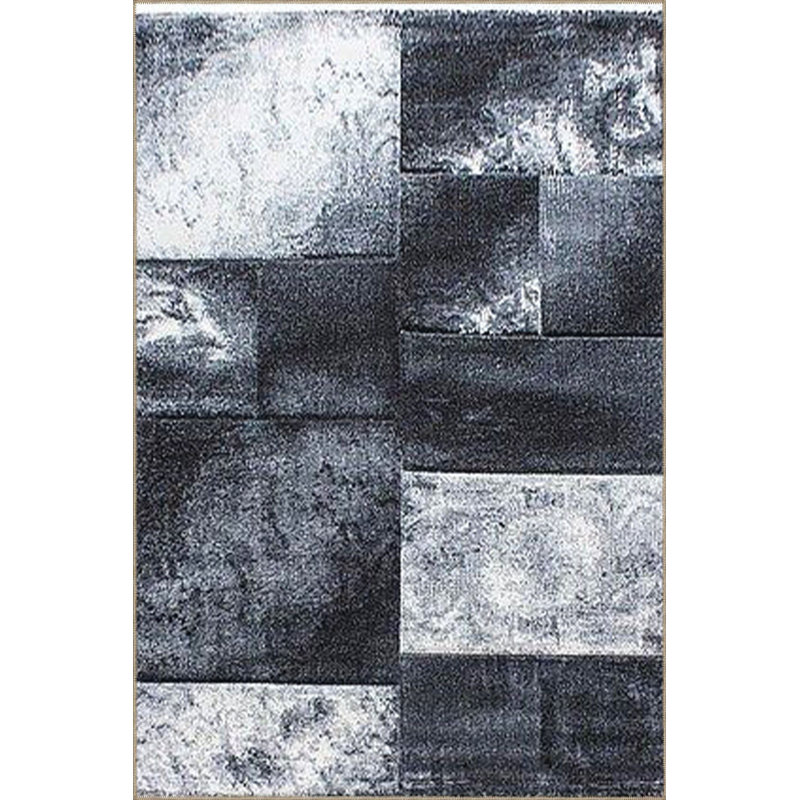 Soft Geometric Woven Base Washable Rug, Square 3'3" Rug Pad Included