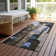 Machine Washable Indoor/Outdoor Cicel ACN1125 Brown Rug