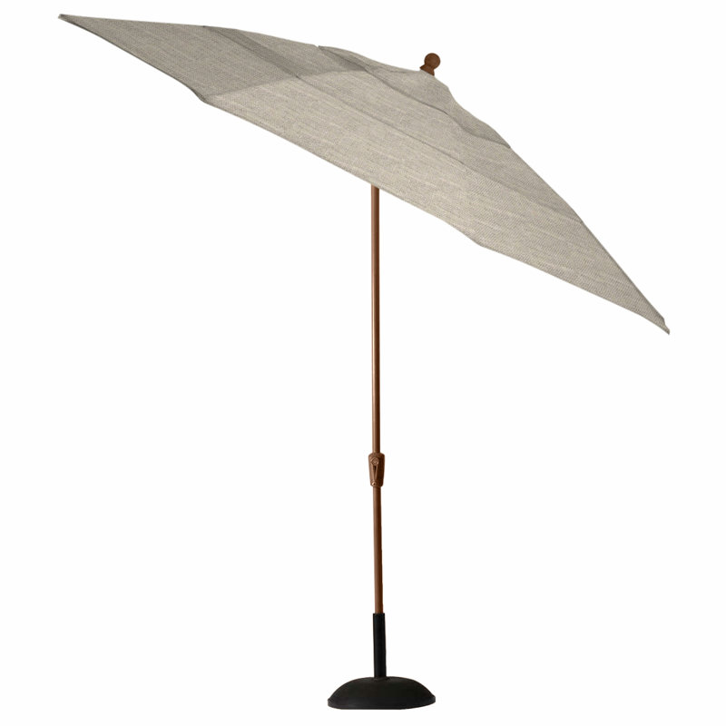 Parasol 11 'Cantilerver, Sunbrella® ‑ lin colombe, Chêne
