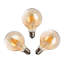Globe 95 Dimmable LED E27 Screw Bulb 8W 3 Pack
