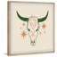 Skull With Green Horns by Marmont Hill - Single Picture Frame Painting-812924262