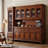 Nut-brown Solid Wood Sideboard