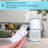 Equator Advanced Appliances Tabletop Air Purifier with True HEPA Filter and Humidifier Function for 269 Cubic Feet