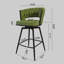Ensemble de 2 tabourets de bar 26 po en lin tissé (sans table)-1461111115
