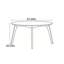 Table de salle à manger Home-1358317272