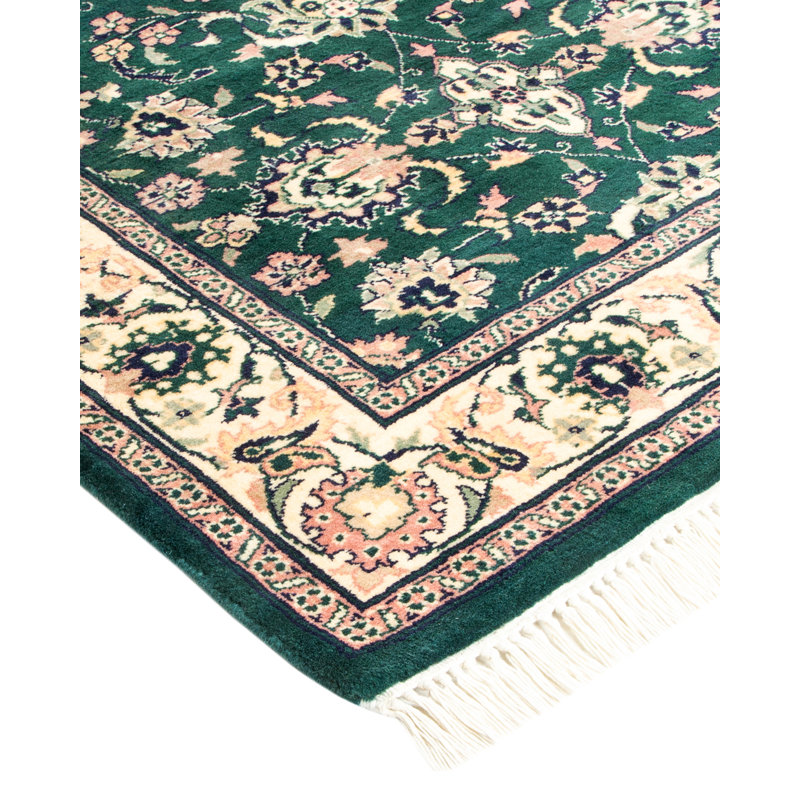 Classic One-of-a-Kind 2' 6" X 12' 7" Hand Knotted Area Rug