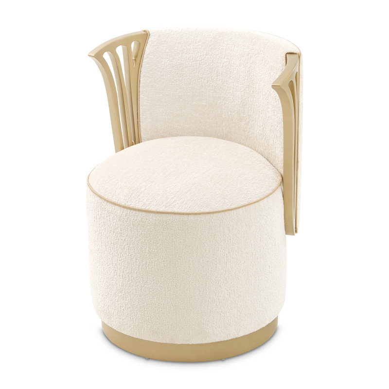 La Terrazza Vanity Chair - Creamy Pearl