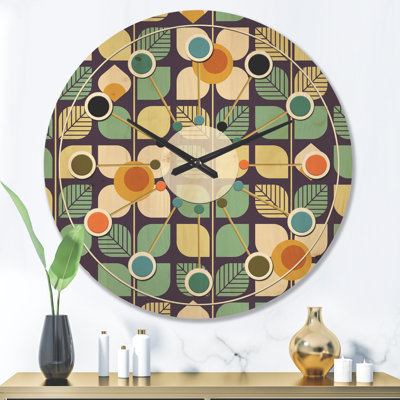 Solid Wood Wall Clock