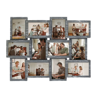 Gallery-style Wall Hanging 12-opening Picture Frame