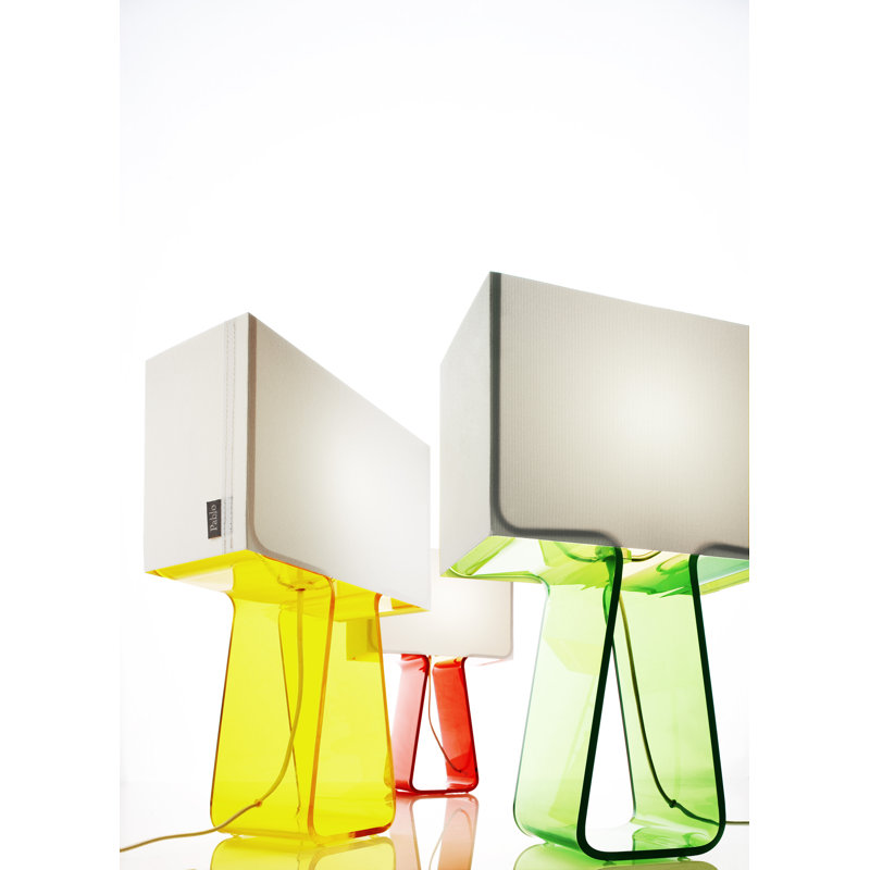 Tube Top Table Lamp, Red