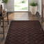 Hand-Knotted High-Quality Black and Brown Area Rug