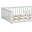 Floor Bed With Safety Guardrails And Door-949571130