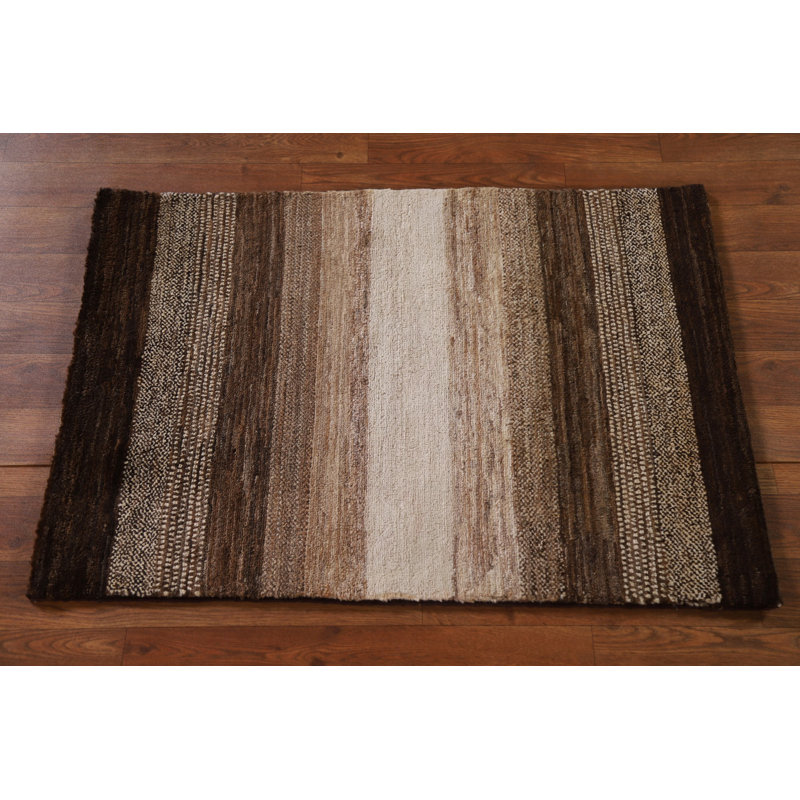 Tapis rayé Gabbeh Modern 2x3