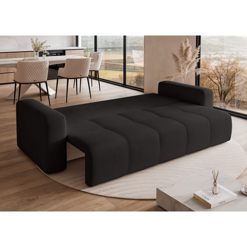 3 Seater Sofa, Black