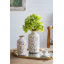 D5.3X10.5 "Vase cylindrique en céramique avec motifs floraux multicolores-1042091444