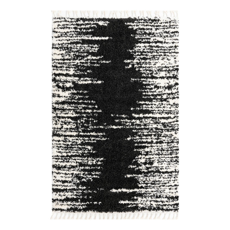Knupp Abstract Indoor Rug, Rectangle 5'3" x 8'