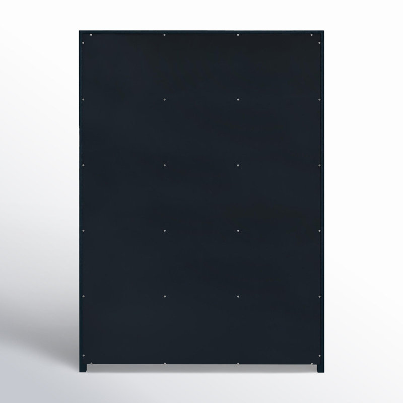Lark 5 Drawer Dresser, Navy Blue