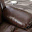 Finkbeiner 37.4'' Wide Classic Premium Genuine Leather Manual Zero Clearance Reclining Home Theatre(Set Of 2)