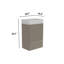 Meuble-lavabo rayé avec lavabo en céramique-516309598
