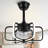 20" Modern Ceiling Fan w Dimmable LED Light Kit & Quiet DC Motor 6 Speed w Remote and App Control