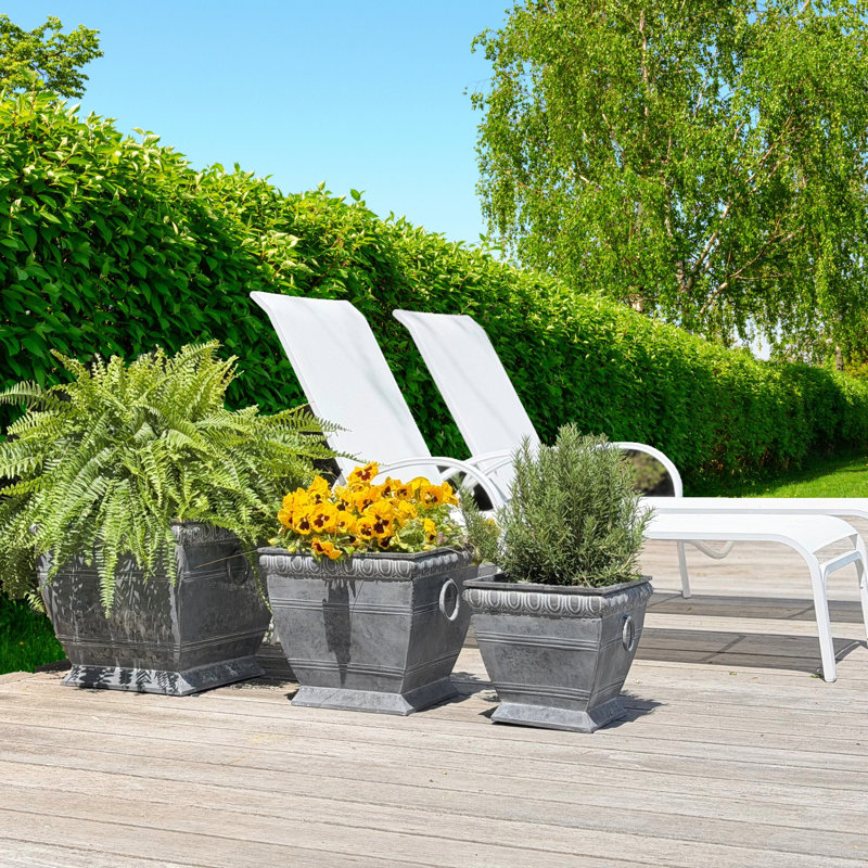 Ensemble de 3 pots à fleurs Bramhall